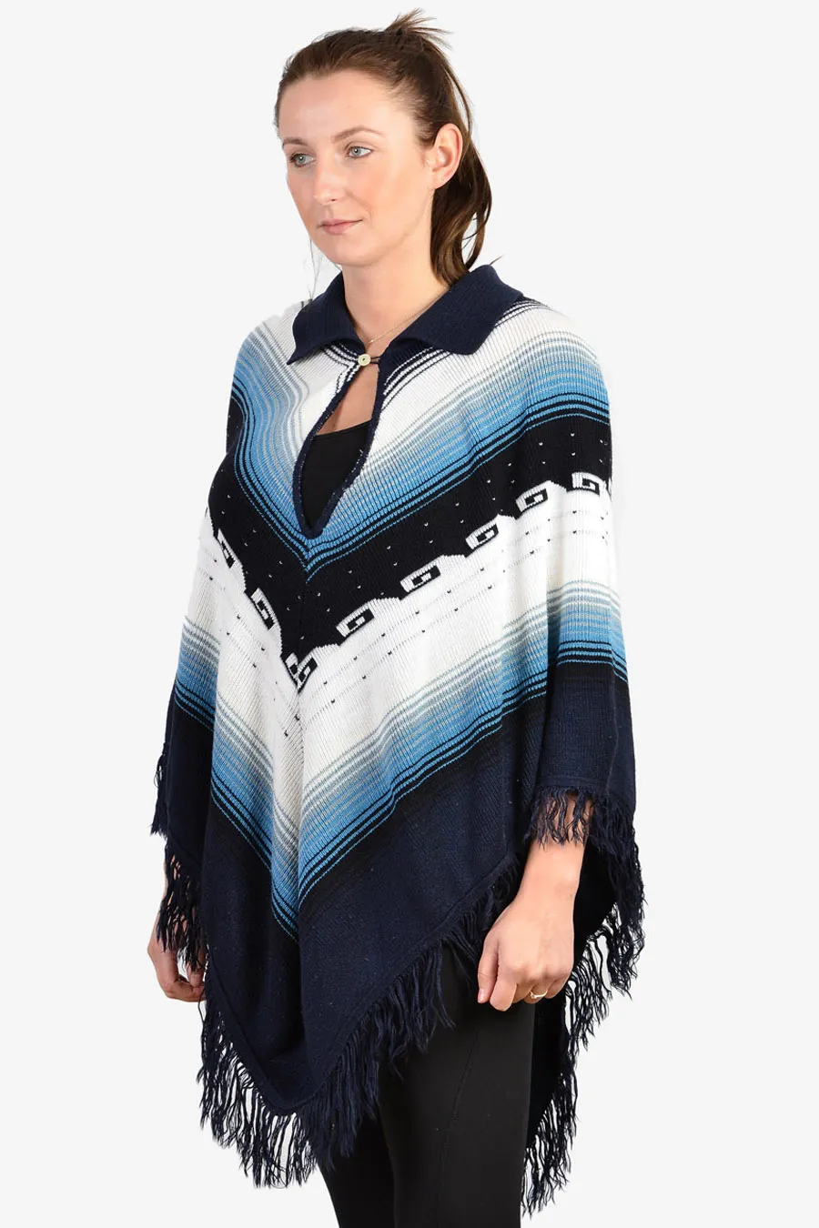 1980s Aztec Poncho from Brick Vintage