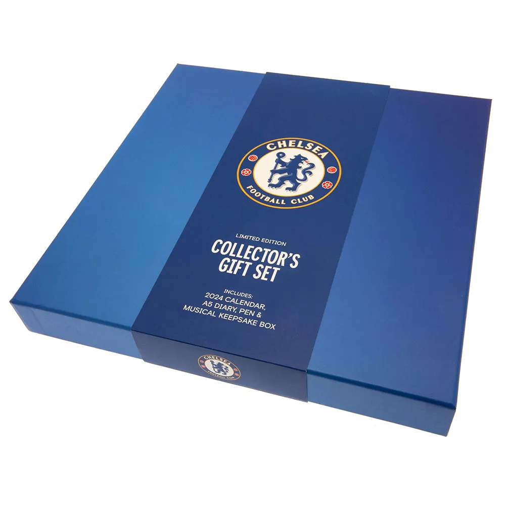 Chelsea Football Club Calendar Diary Musical Gift Box 2024