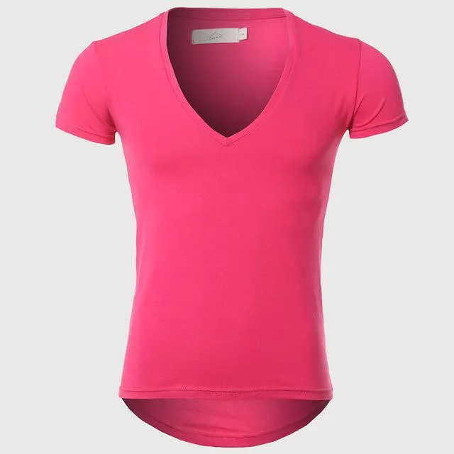 21 Colors Compression V-Neck Tee