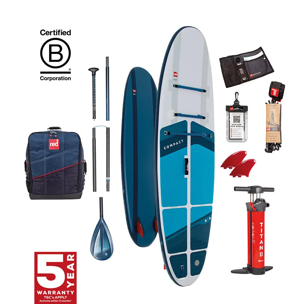 Convenient 9.6 Inflatable Paddle Board Bundle