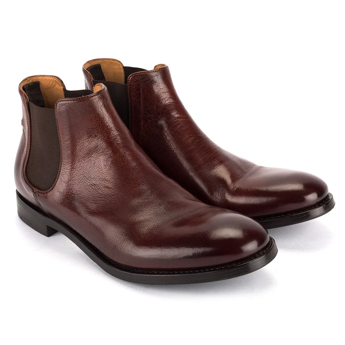 ABEL 59628 Brown Chelsea Boots