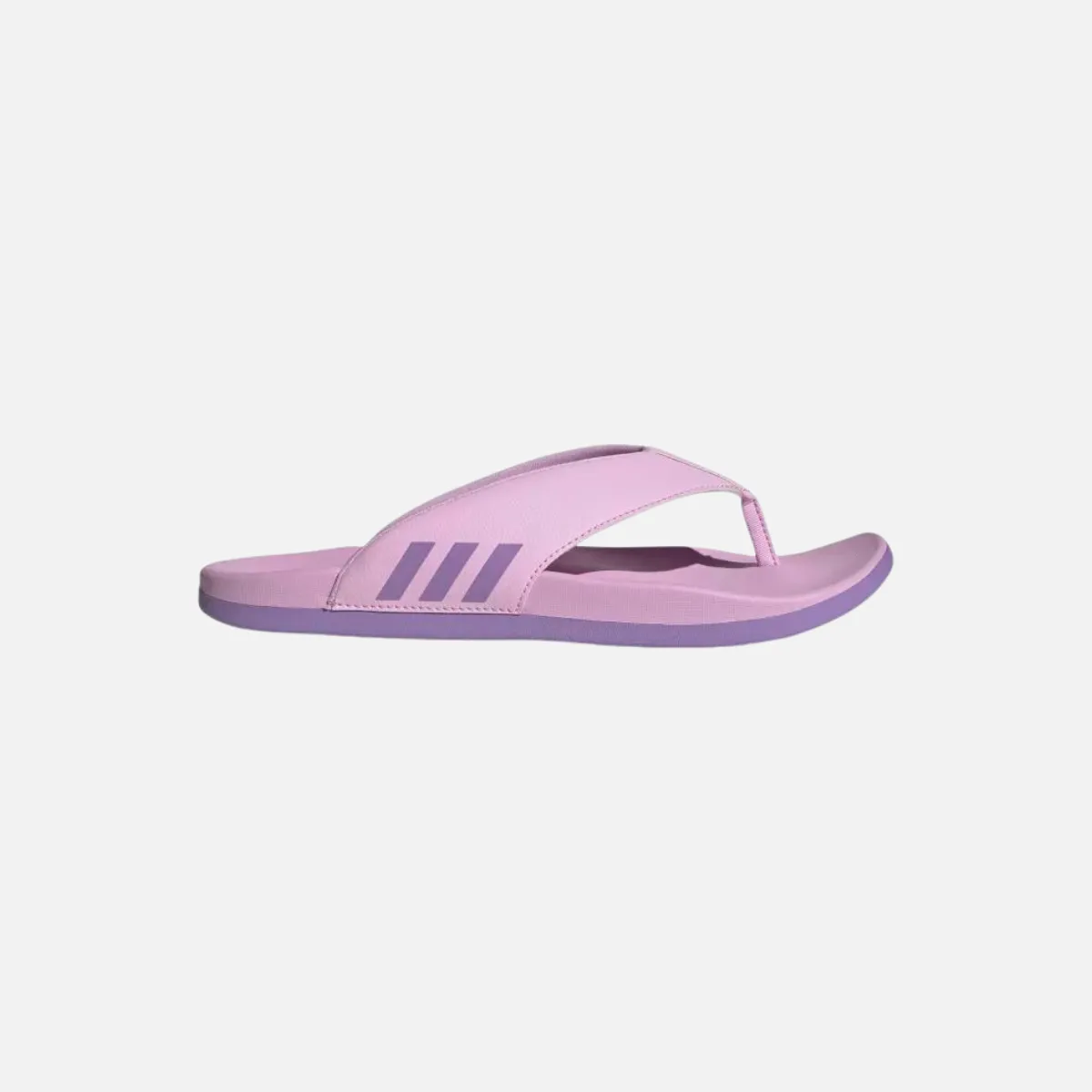 Comfortable Adidas Flip-Flops - Violet Fusion/Bliss Lilac