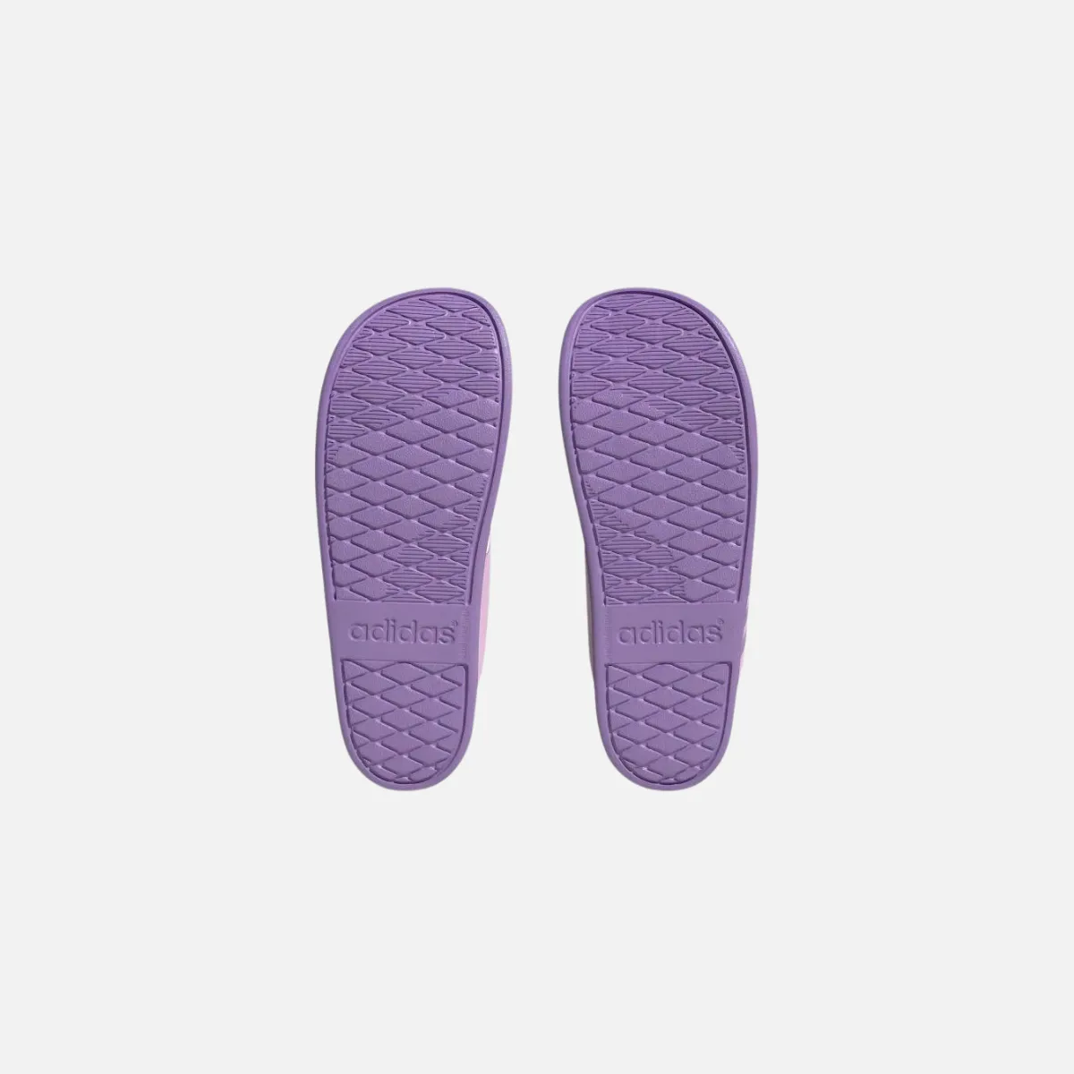 Comfortable Adidas Flip-Flops - Violet Fusion/Bliss Lilac