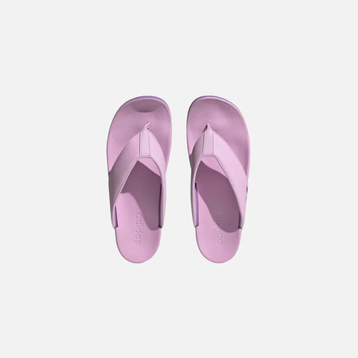 Comfortable Adidas Flip-Flops - Violet Fusion/Bliss Lilac