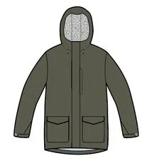 Alaska Recycled Jacket Dusty Olive