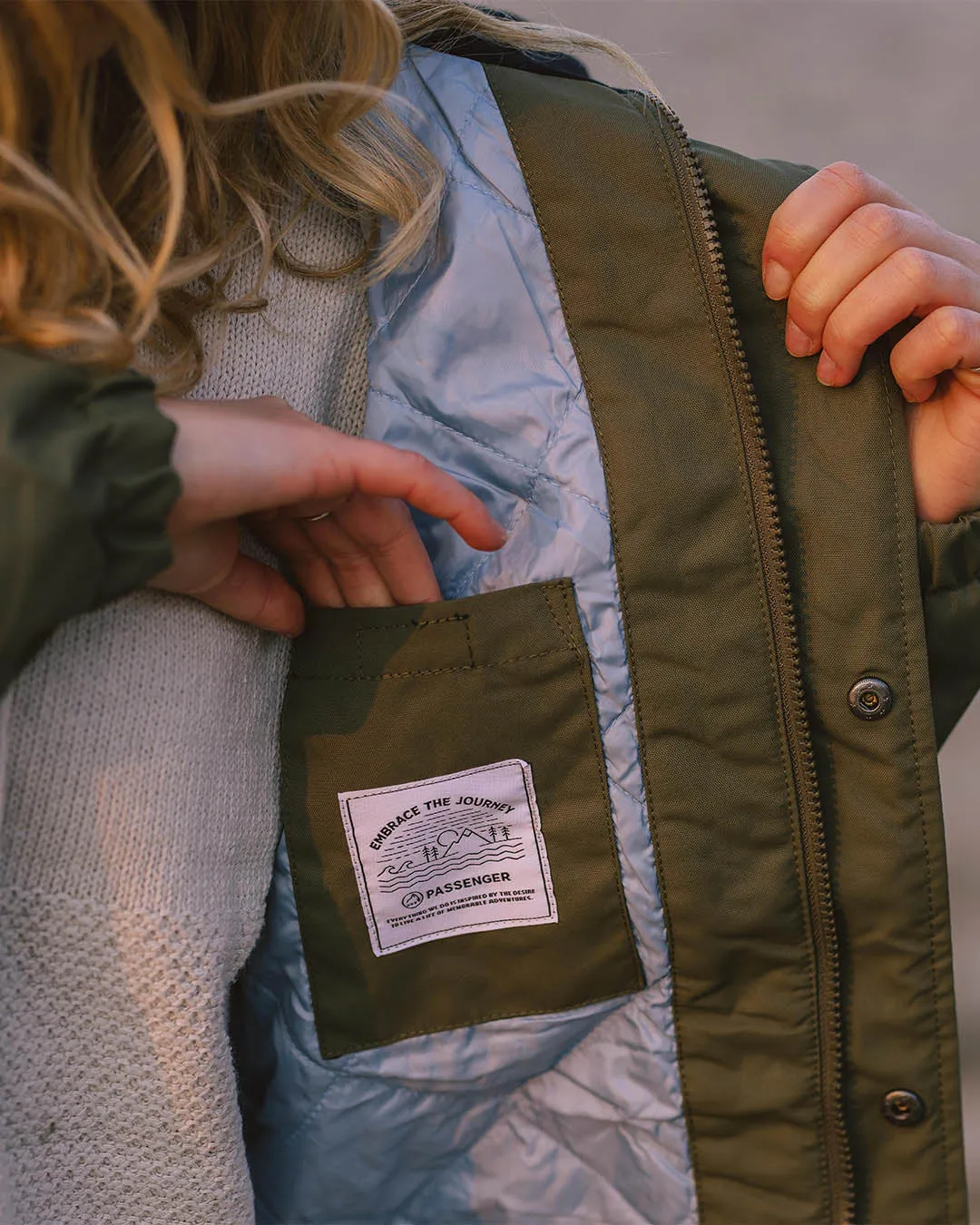 Alaska Recycled Jacket Dusty Olive