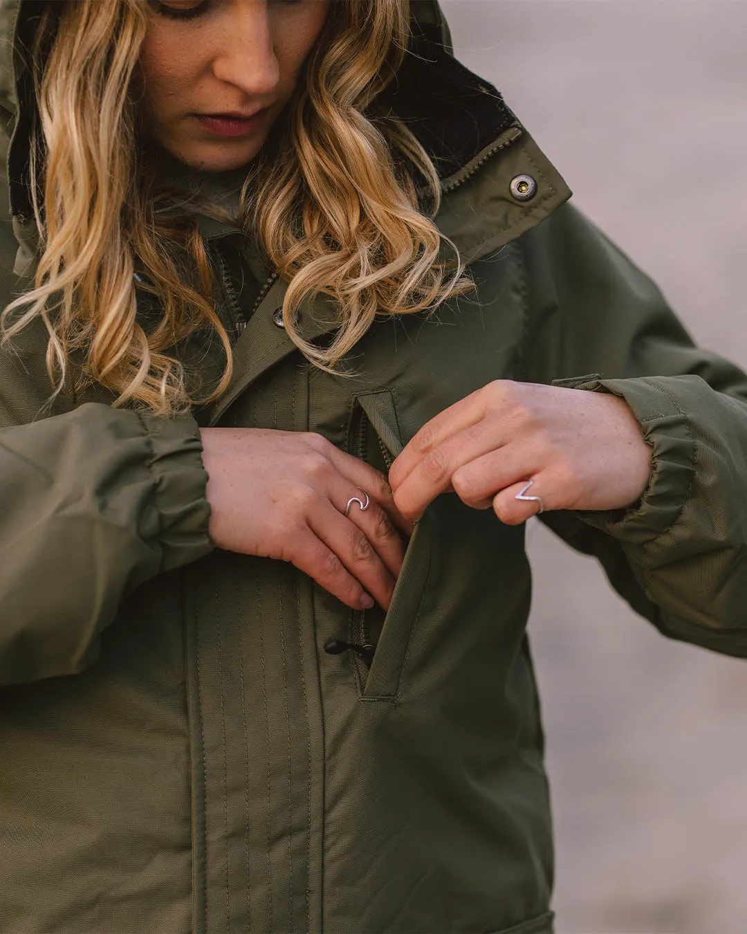 Alaska Recycled Jacket Dusty Olive