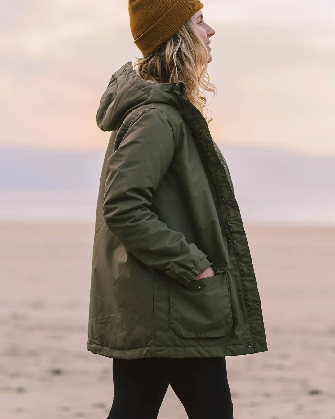 Alaska Recycled Jacket Dusty Olive