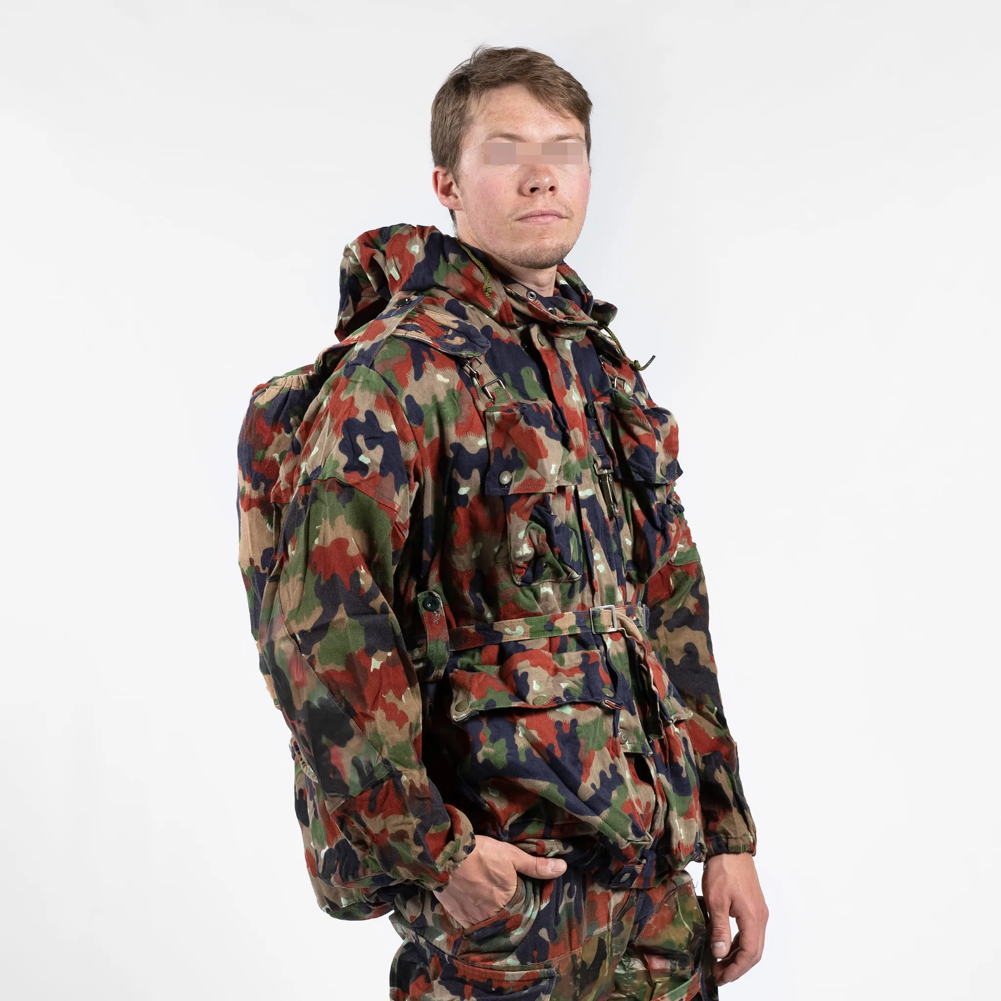 Hardshell Flecktarn Parka from Bundeswehr