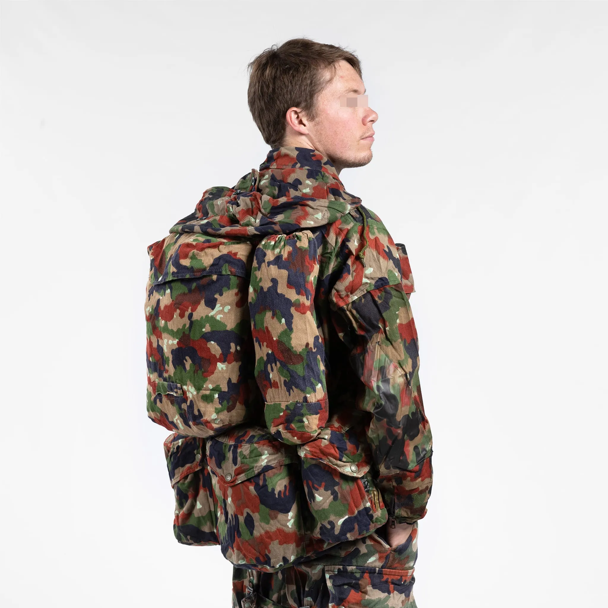 Hardshell Flecktarn Parka from Bundeswehr