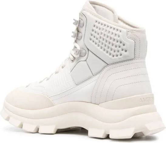 AMBUSH lug-sole hiking boots Neutrals