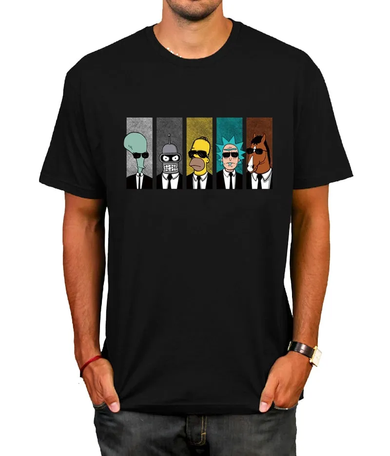 Anime Rick Morty TV Tee Boyfriend's T-Shirt