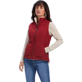 Ariat Rouge Red Dilon Women's Reversible Insulated Vest