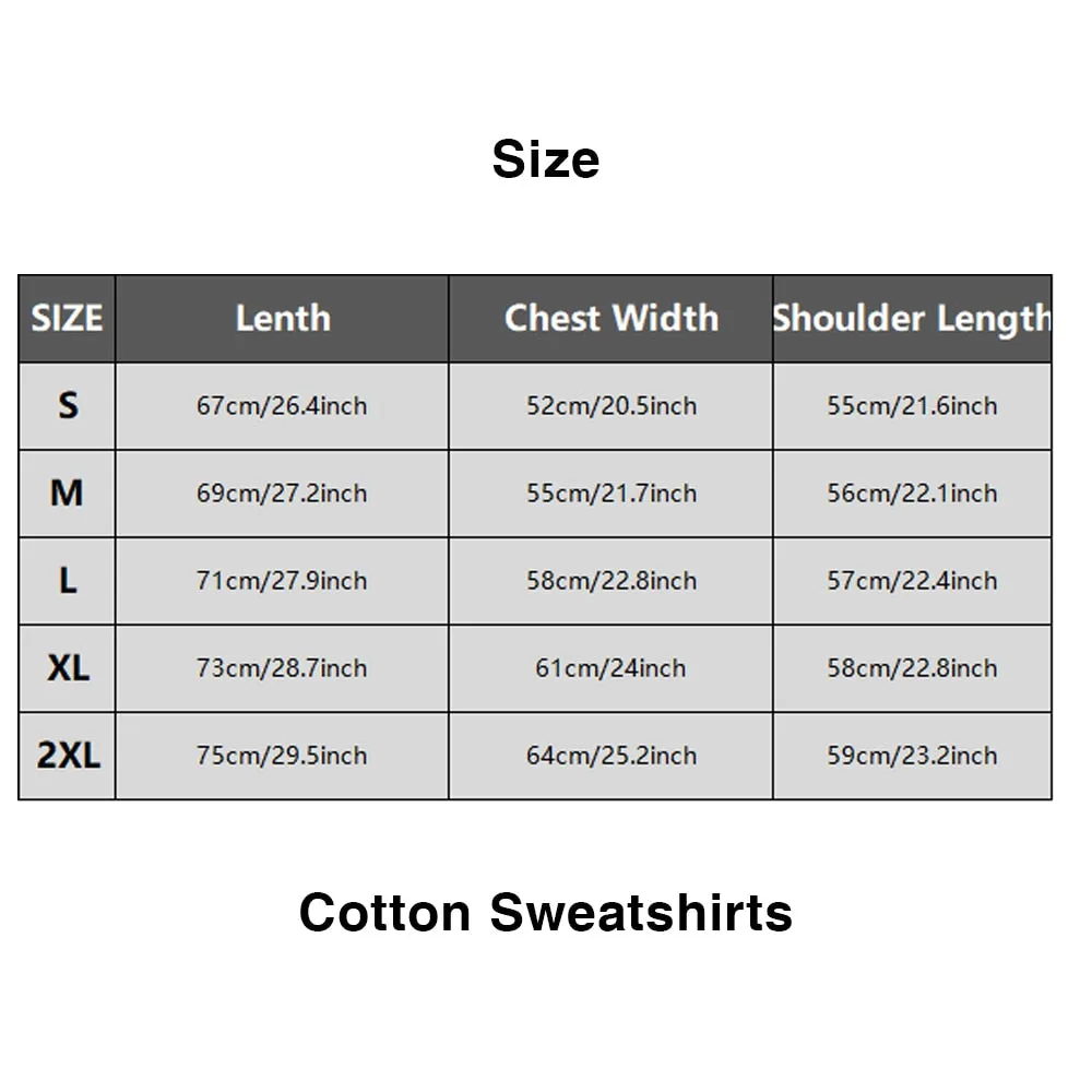 Loose Men's Cotton Surf Trip Sweatshirts