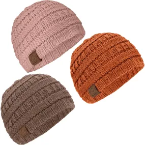 Baby Beanies Pack Of 3