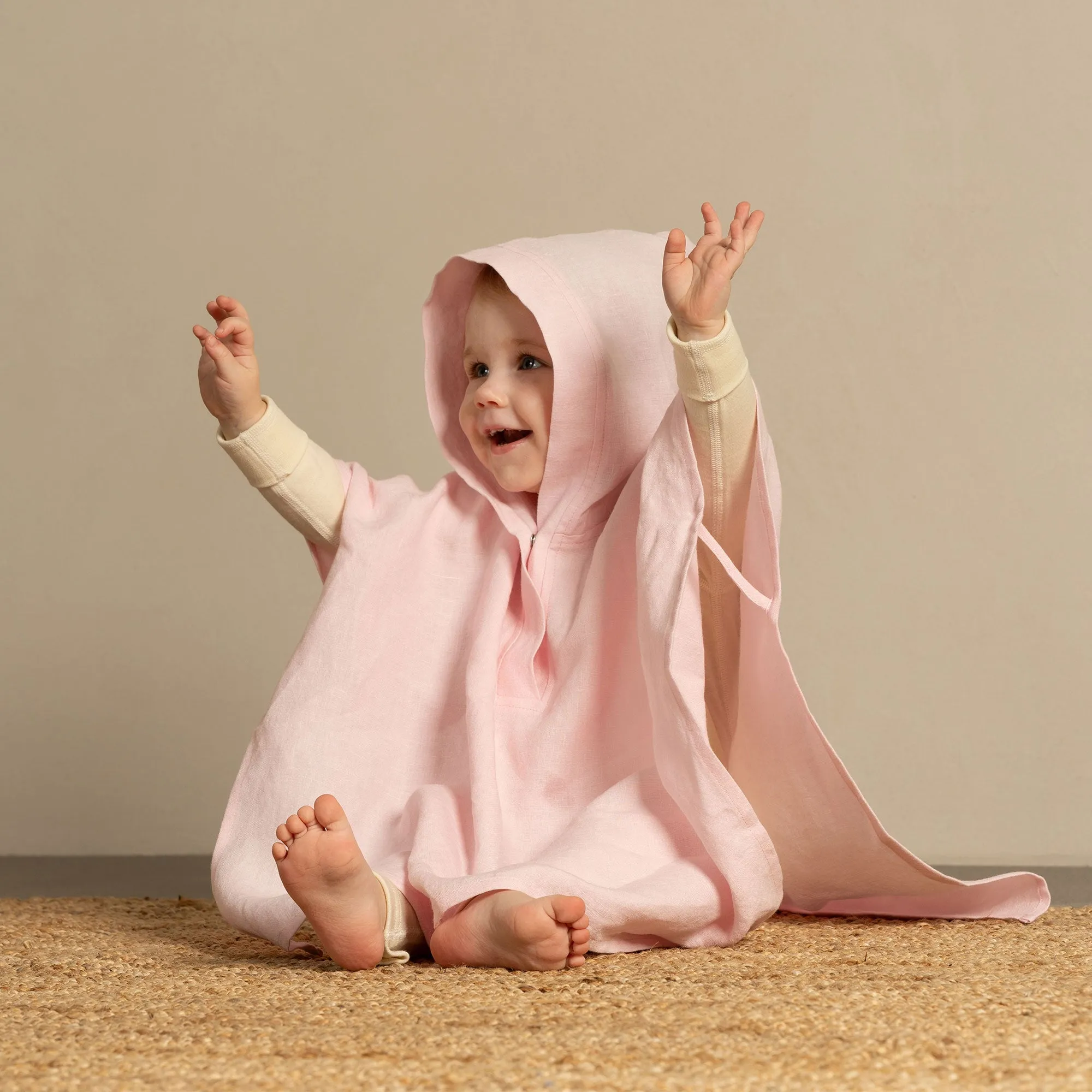 Infant Hooded Poncho