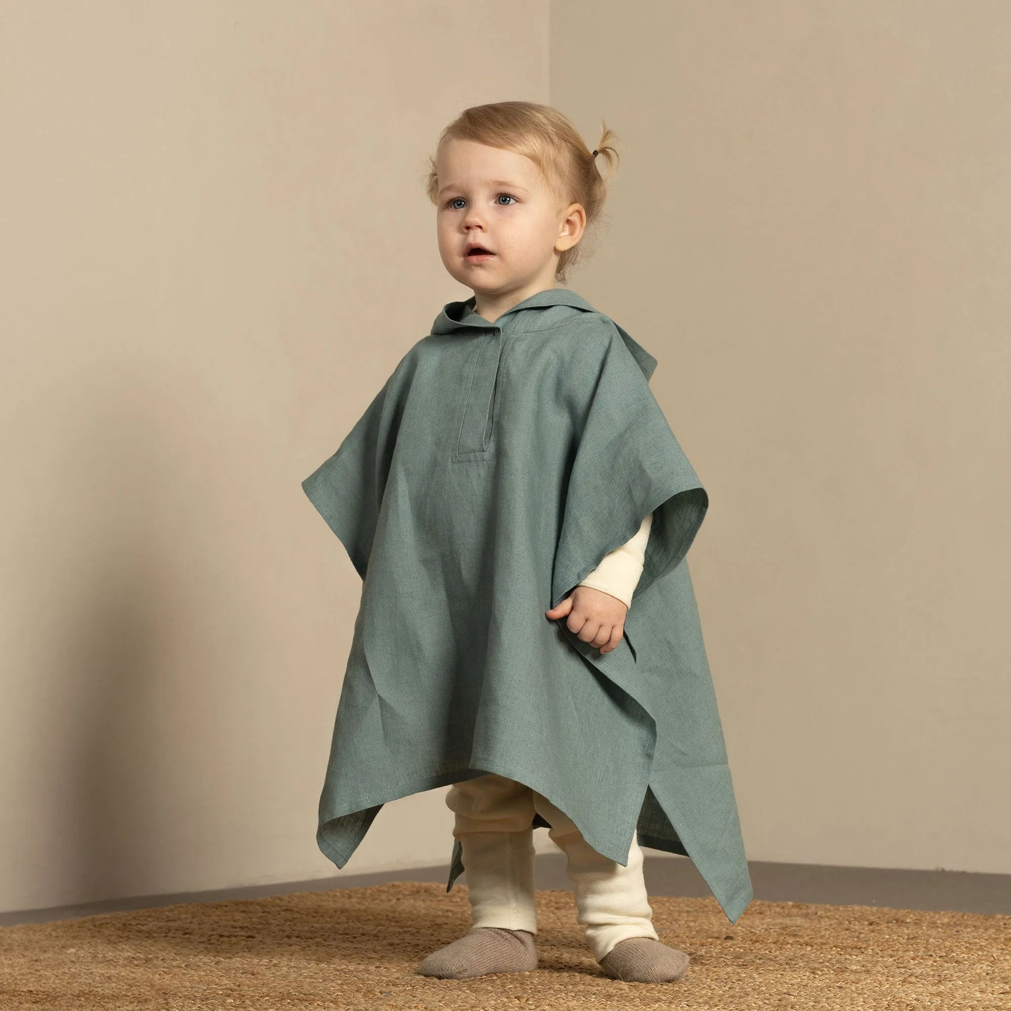 Infant Hooded Poncho