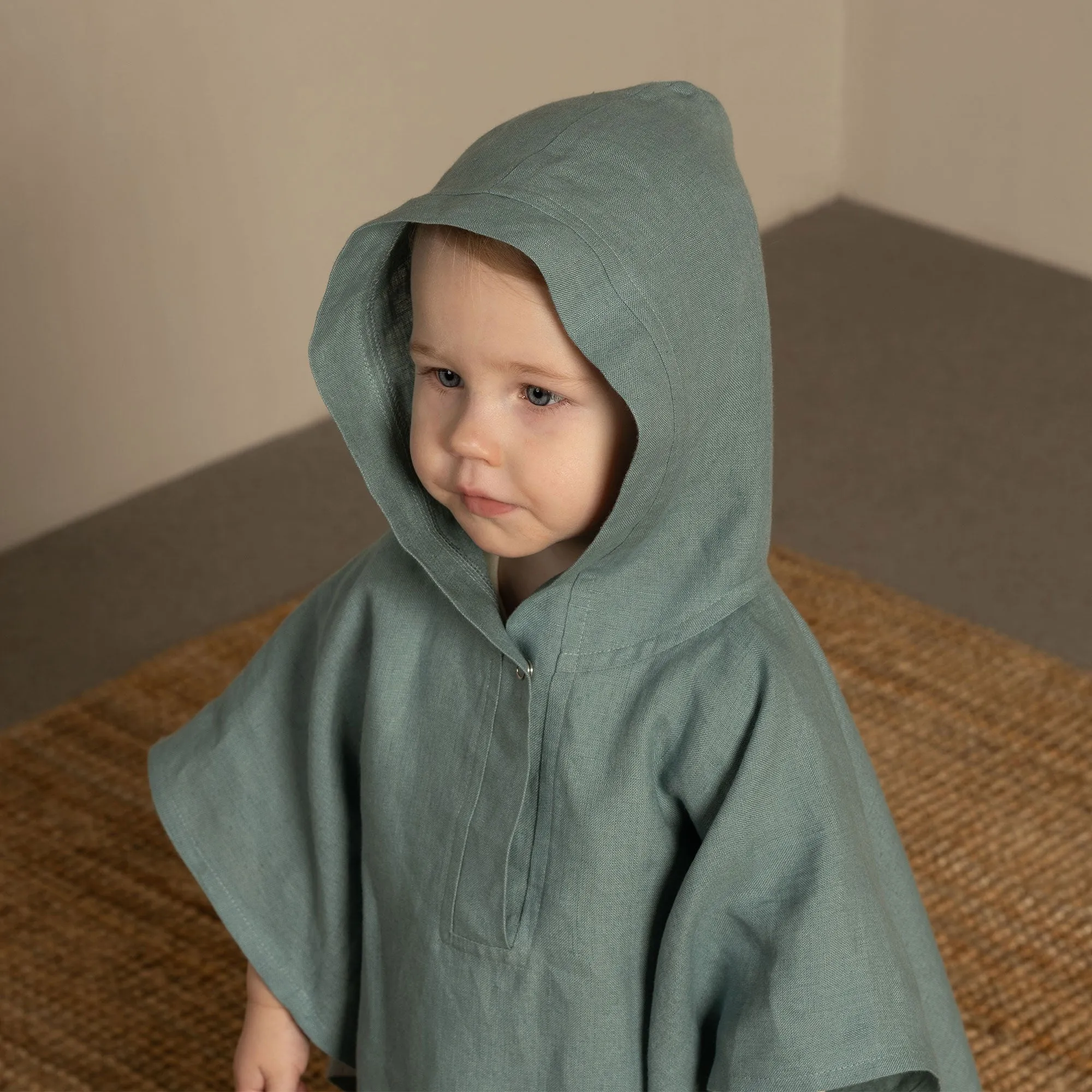 Infant Hooded Poncho