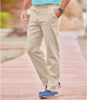 Beige Men's Chinos