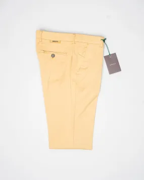 Berwich Morello Deserto Garment Dyed Cotton Silk Chinos