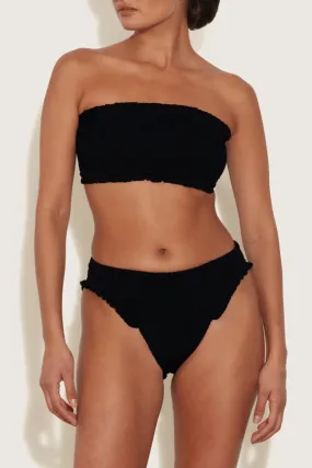 Frill Bikini Black