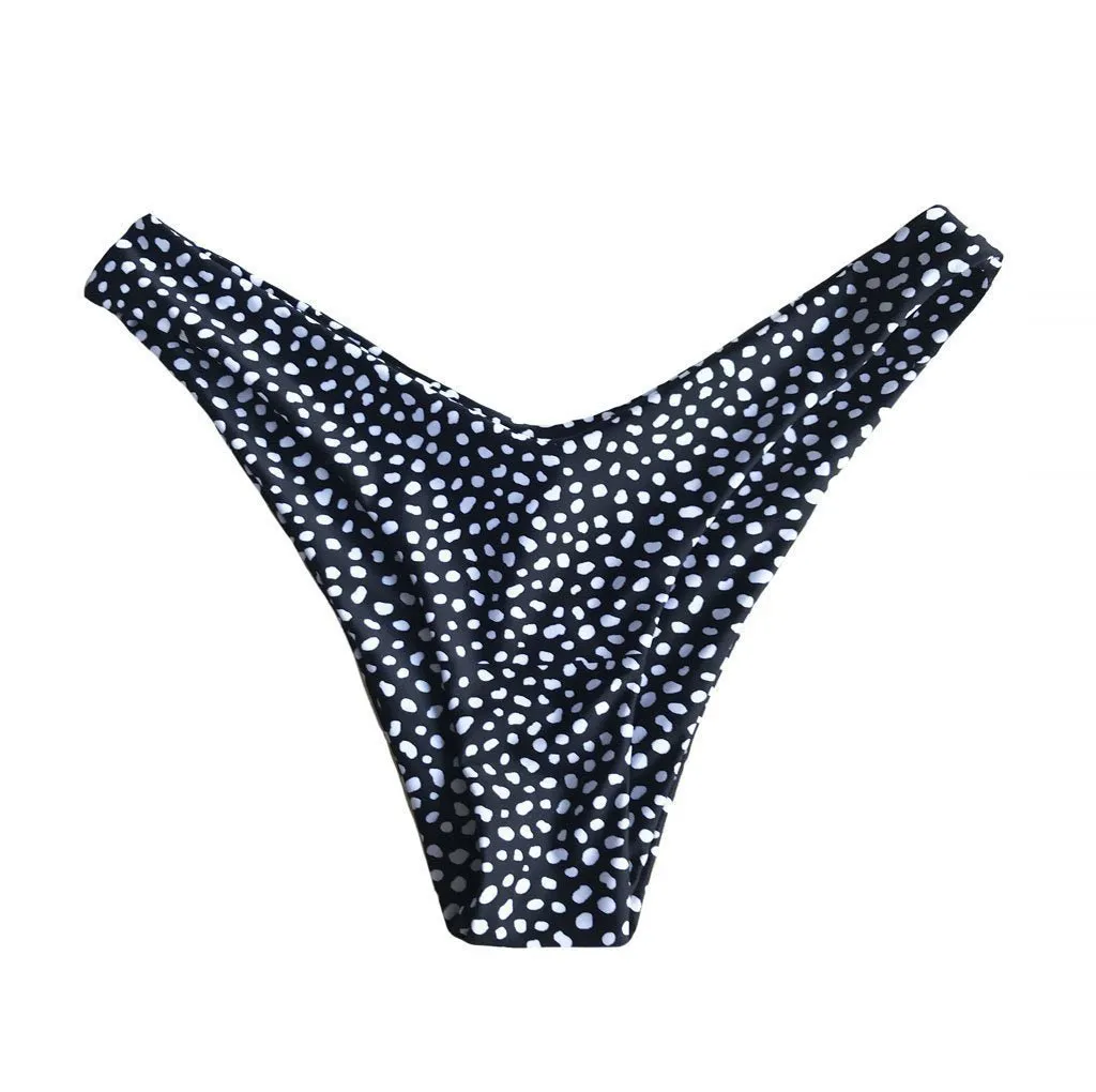 Black Tochki Maldives Bikini Bottoms