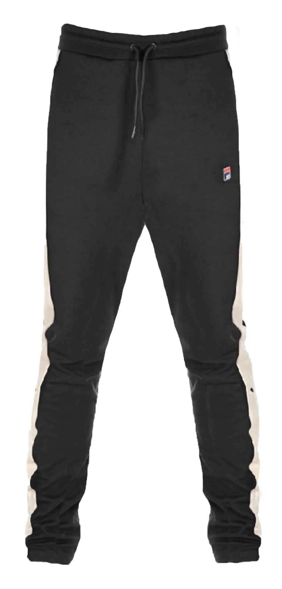 Black/Dark Green Fila Setter Slim Track Pants