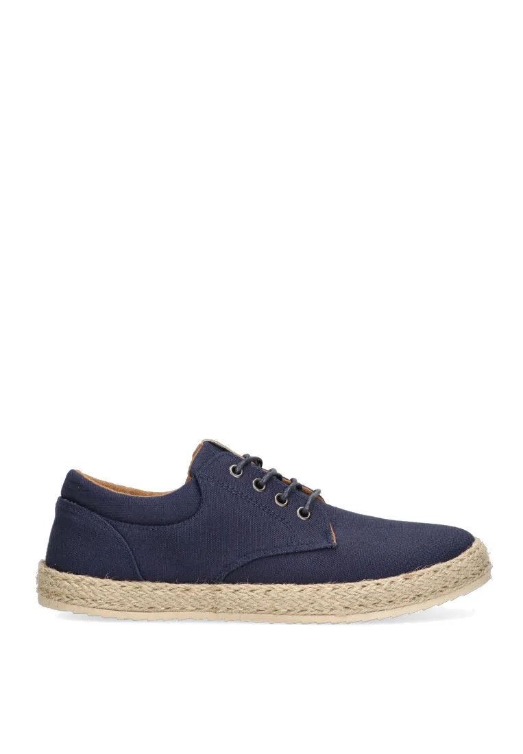 Men's Blue PUDENT 82003 ESPARTO Canvas Shoes