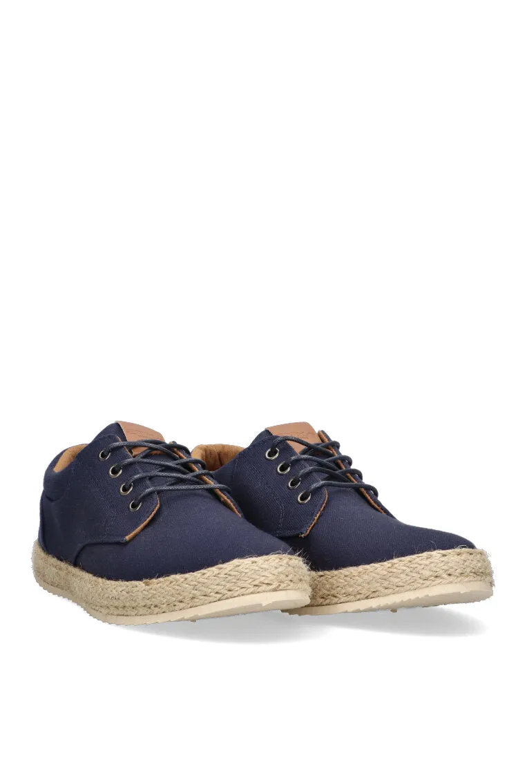 Men's Blue PUDENT 82003 ESPARTO Canvas Shoes