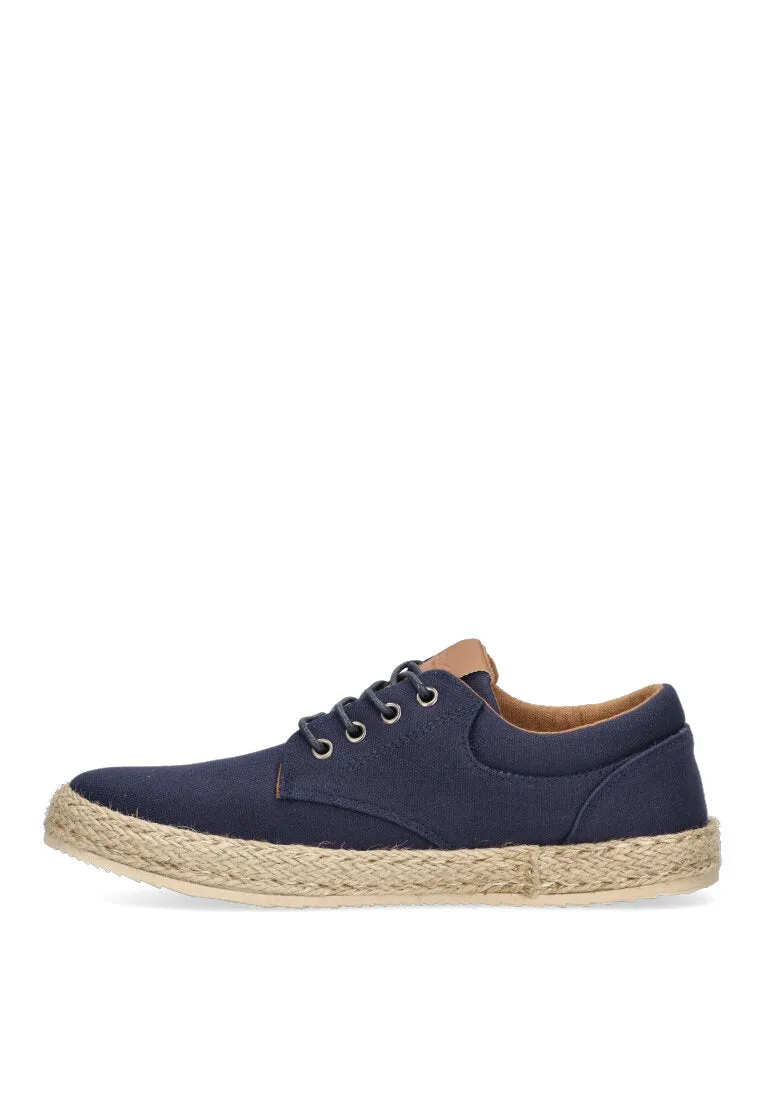 Men's Blue PUDENT 82003 ESPARTO Canvas Shoes