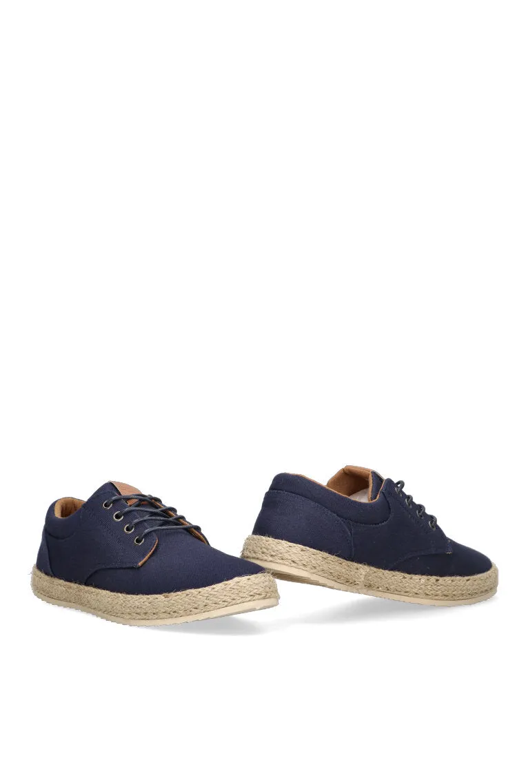 Men's Blue PUDENT 82003 ESPARTO Canvas Shoes