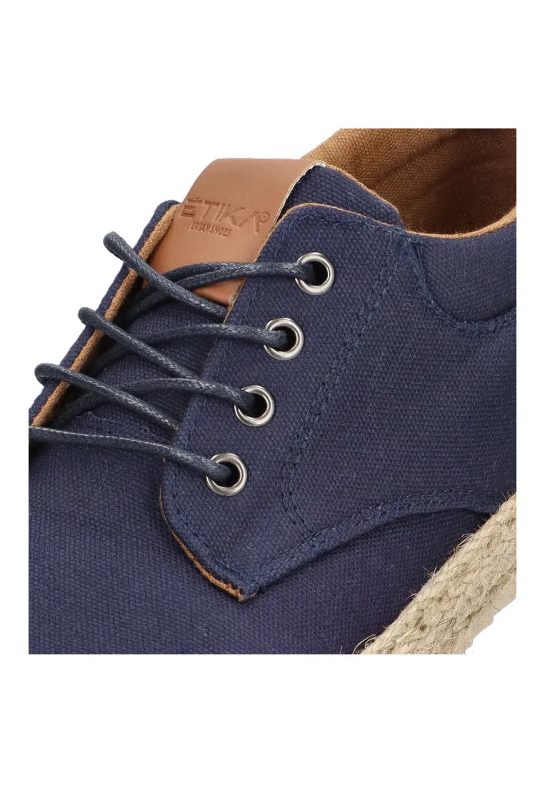 Men's Blue PUDENT 82003 ESPARTO Canvas Shoes