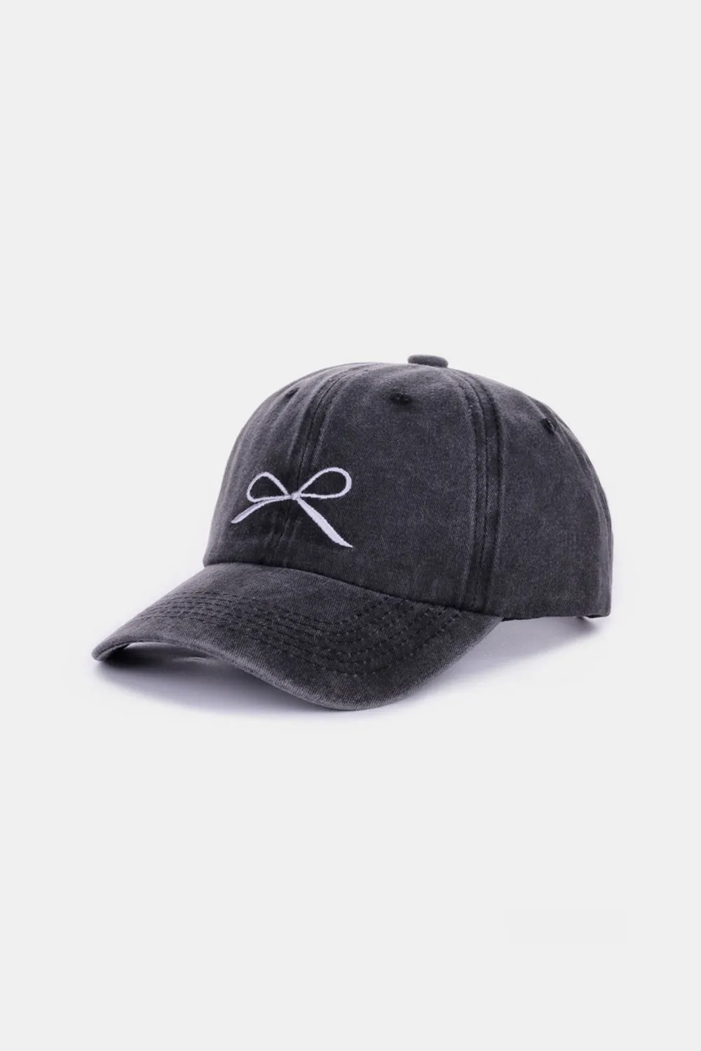 Bow Detail Baseball Hats