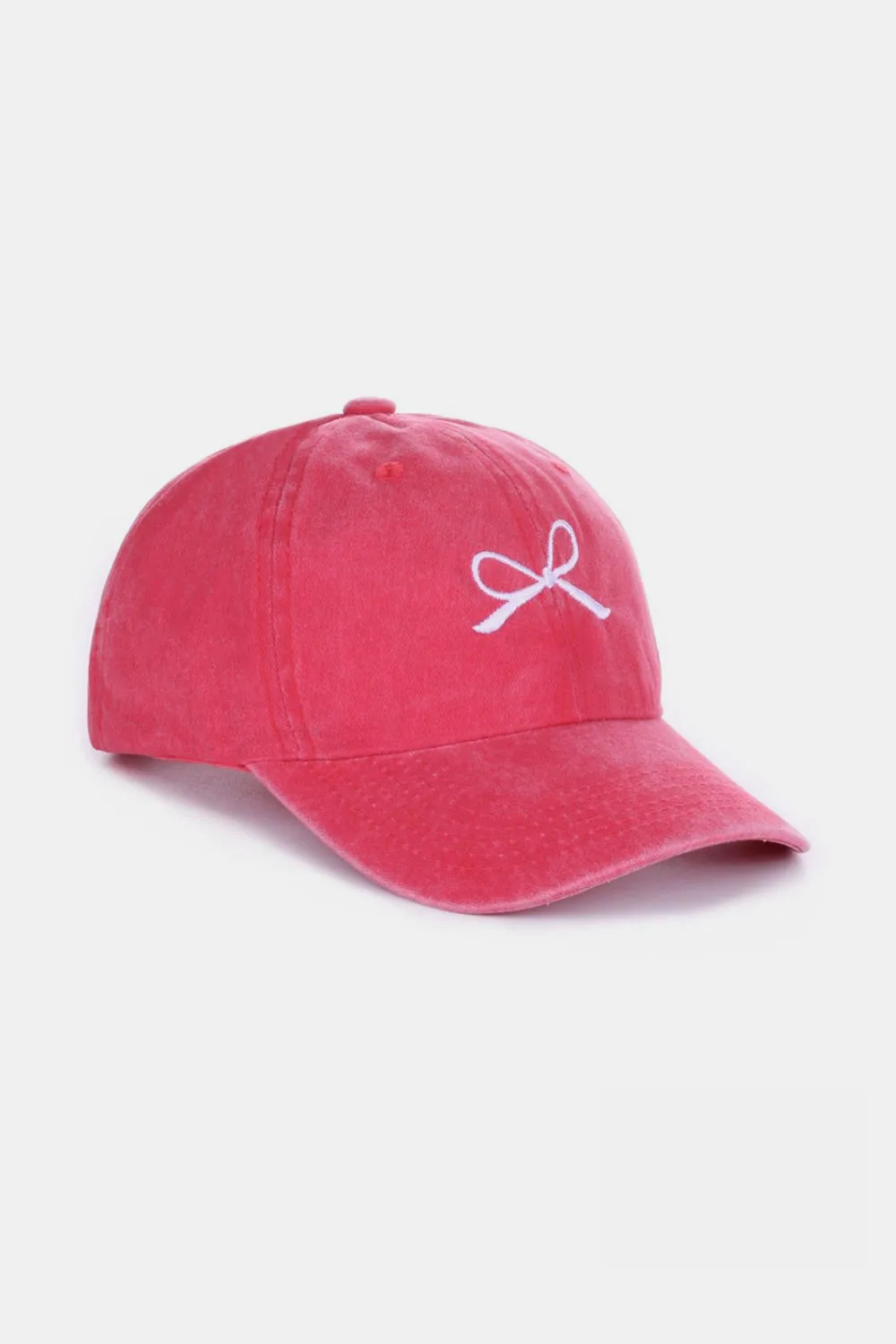 Bow Detail Baseball Hats