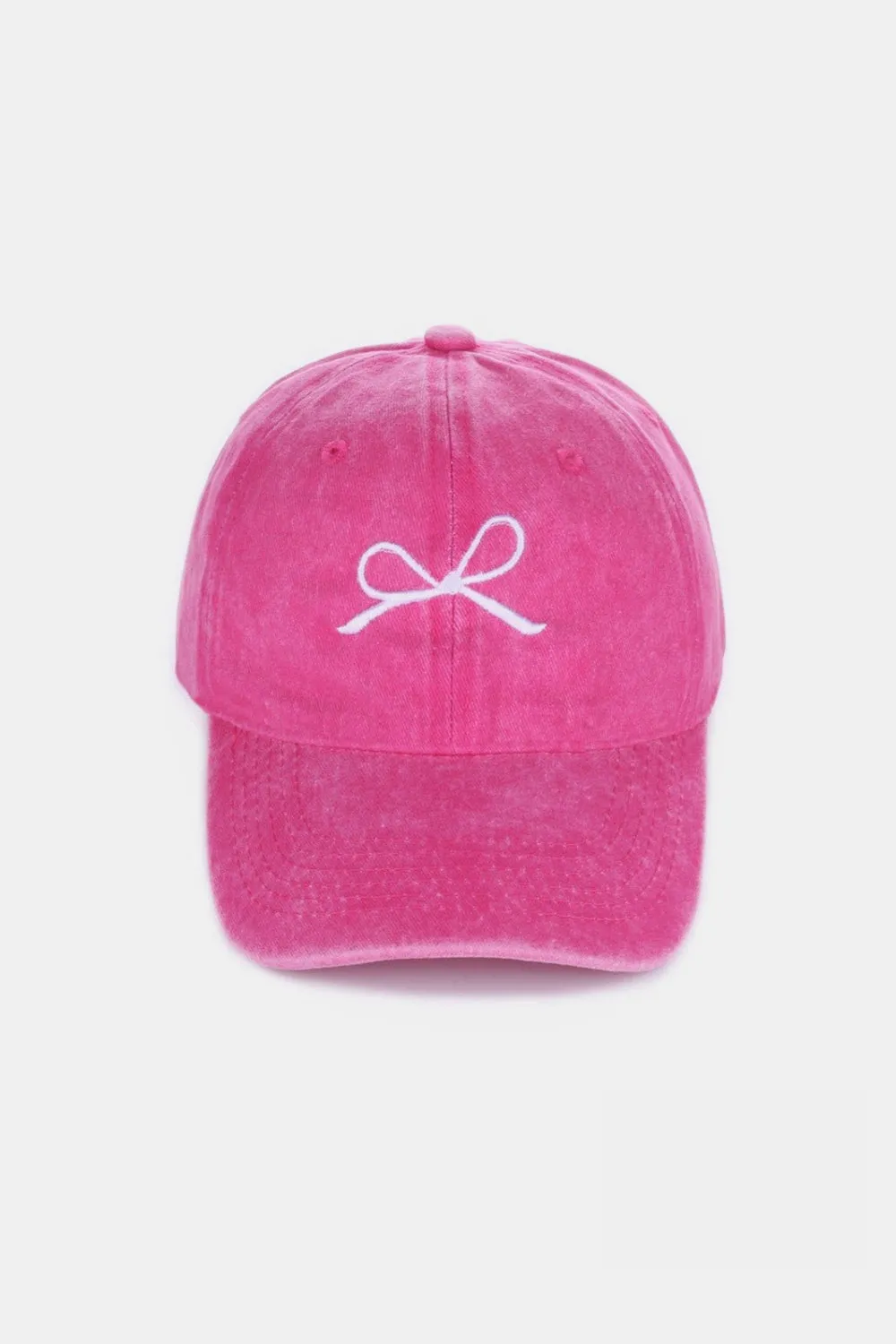 Bow Detail Baseball Hats