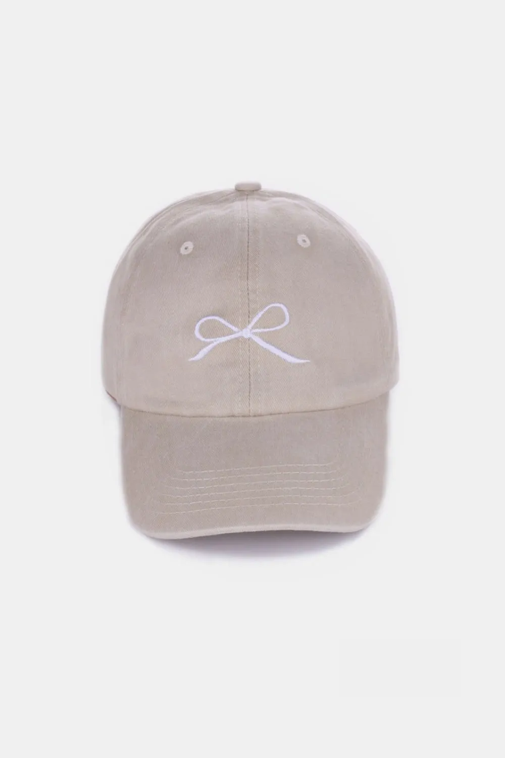 Bow Detail Baseball Hats