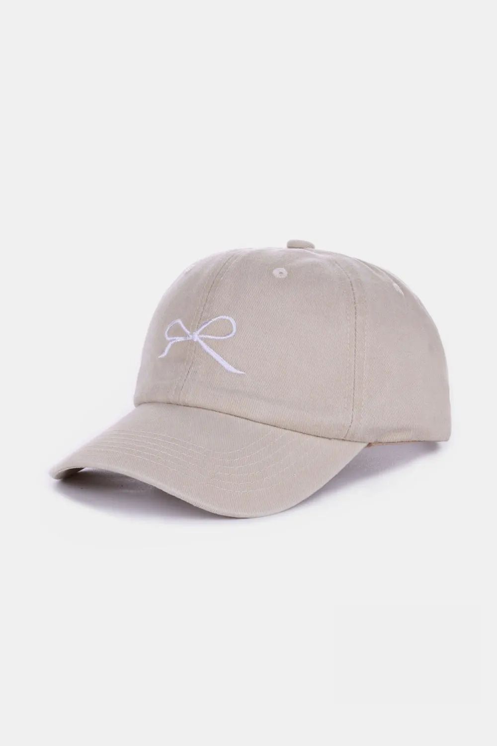 Bow Detail Baseball Hats