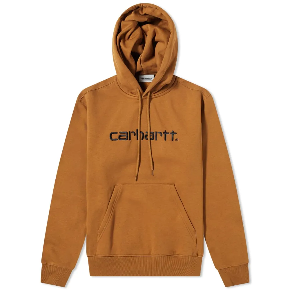 Brown & Black Hooded Carhartt Sweat