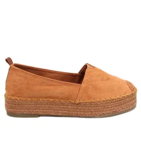 Brown Espadrilles with Thick Camel Sole