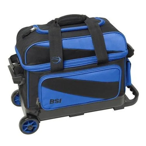 Black and Blue BSI 2 Ball Roller Bag