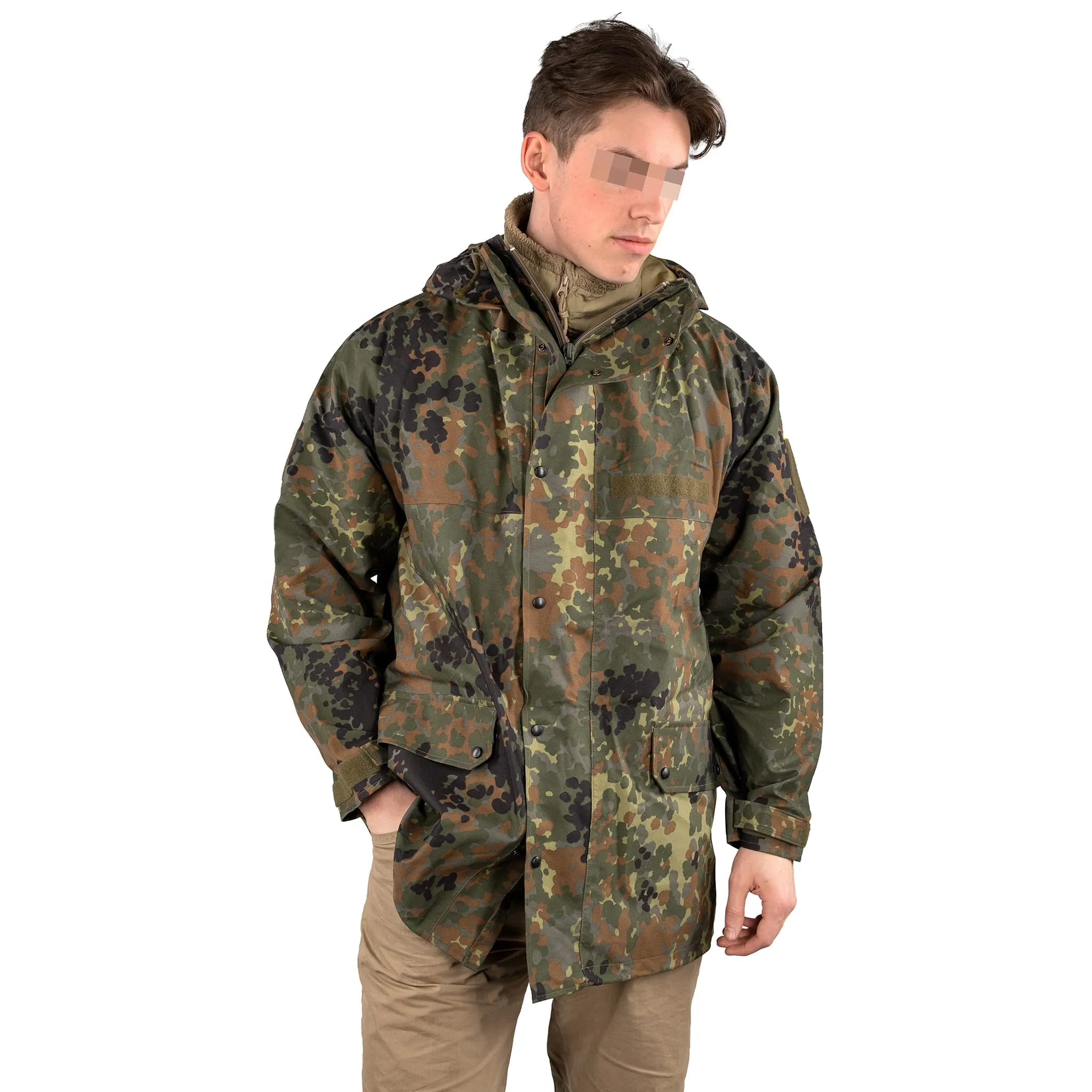 Bundeswehr Waterproof Camouflage Jacket