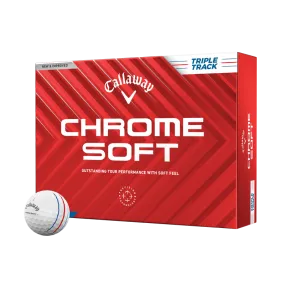 Chrome Soft Triple Track Golf Balls