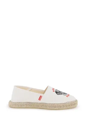 Canvas Espadrilles Logo Embroidery