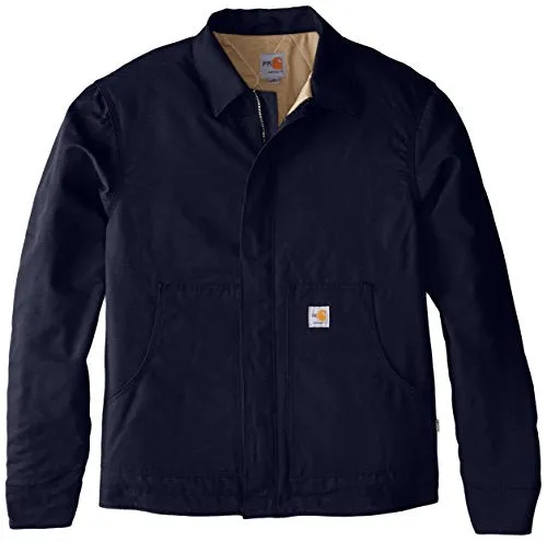 Men's Big & Tall Flame Resistant Canvas Dearborn Jacket by Carhartt