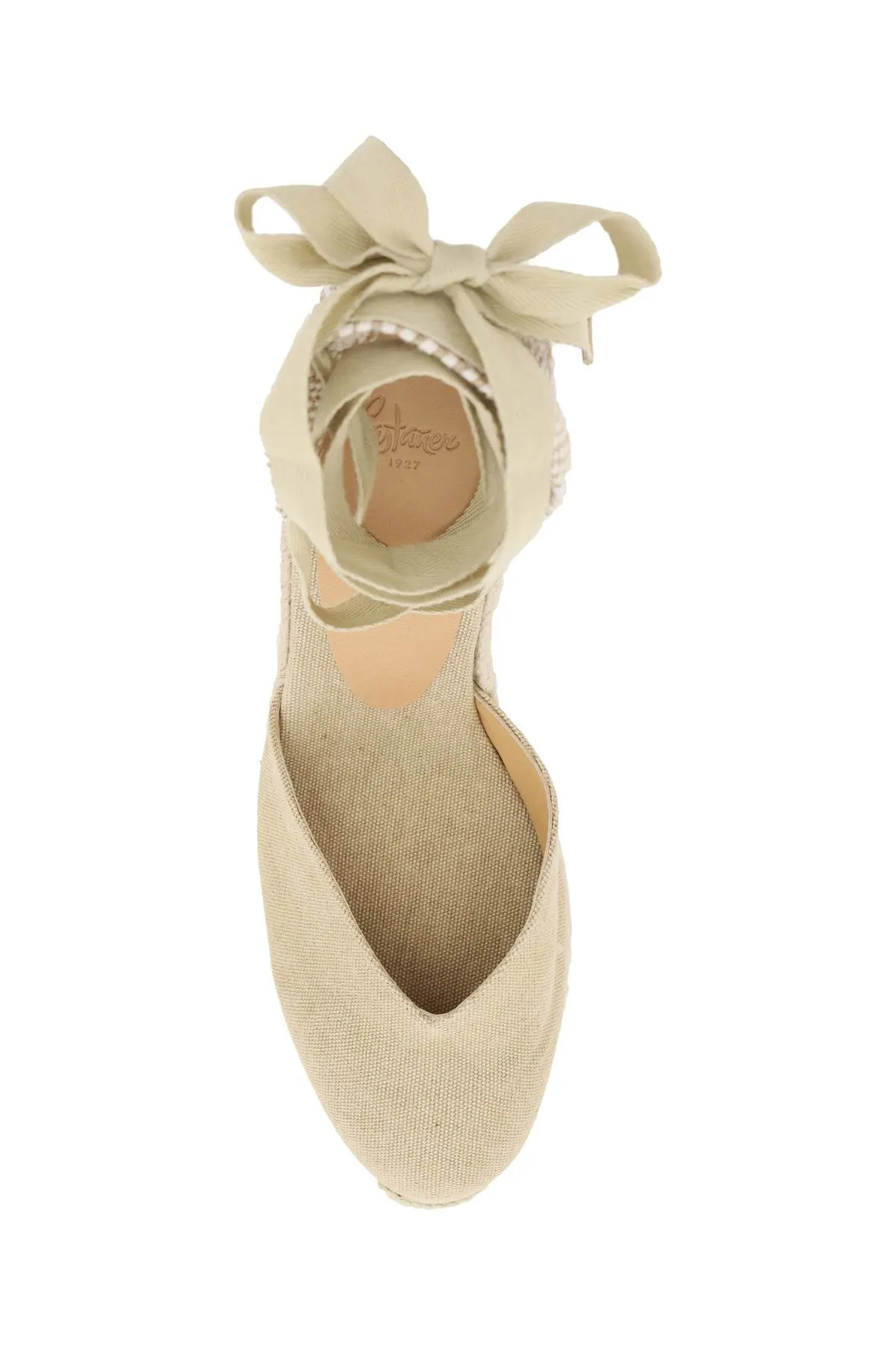 Castaner Chiara Wedge Espadrilles Beige