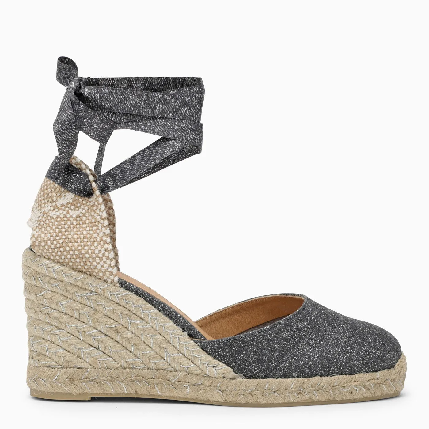 Castañer Grey Carina 8/032 Espadrilles Castañer