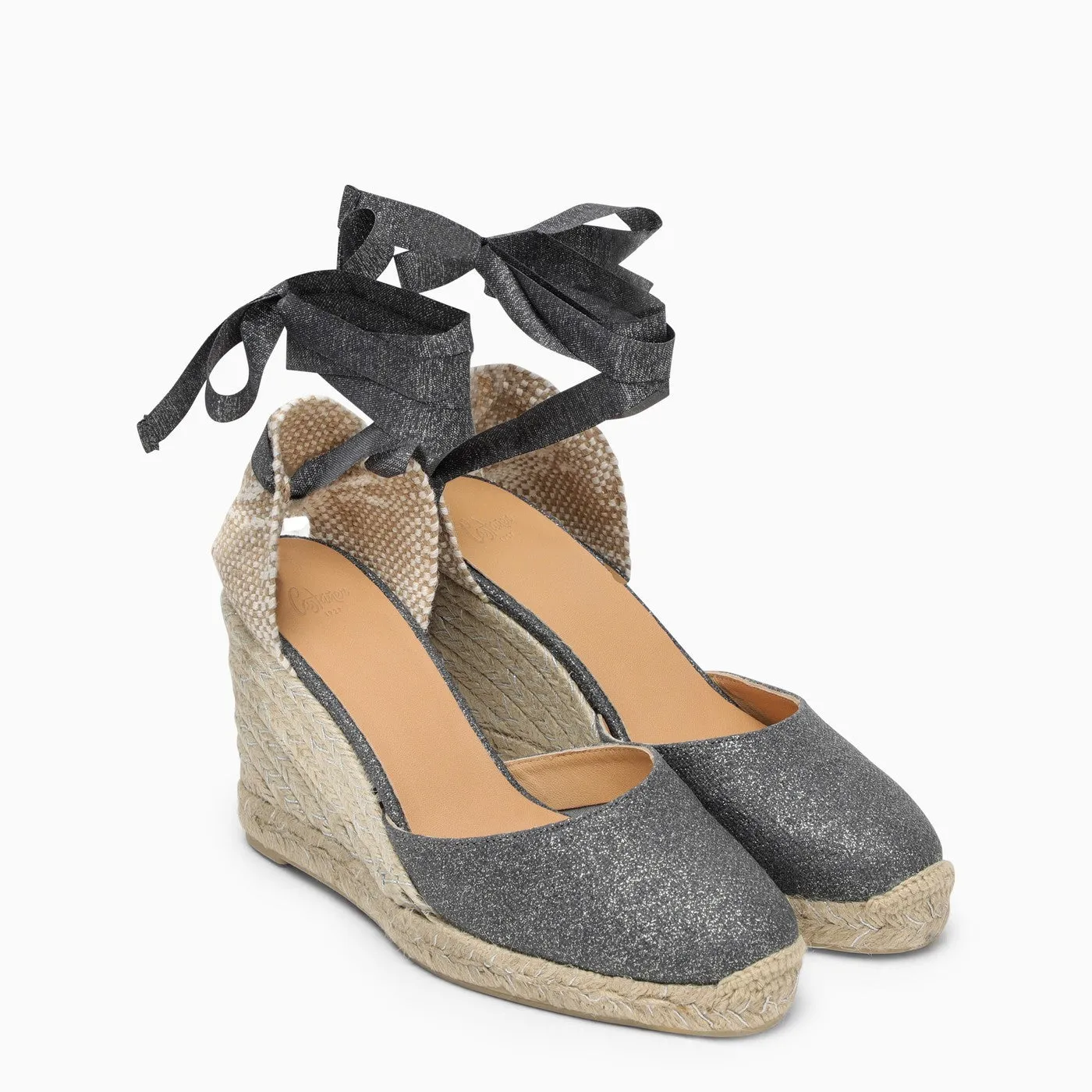 Castañer Grey Carina 8/032 Espadrilles Castañer