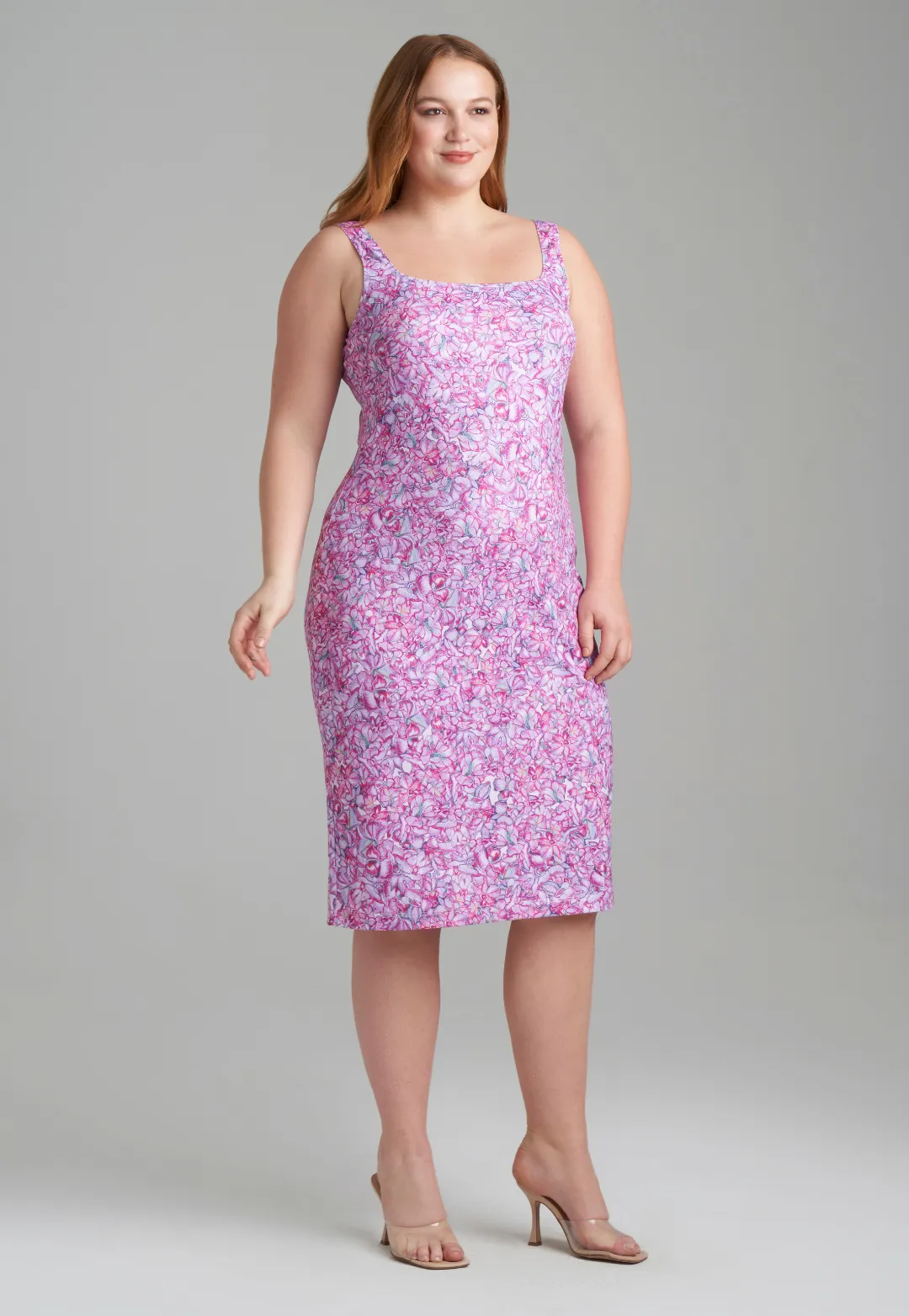 Short Knit Dress - Orchid Pink Shade