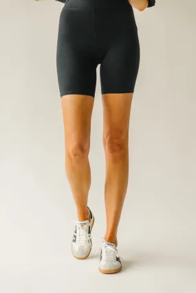 Classic Charcoal Bike Shorts