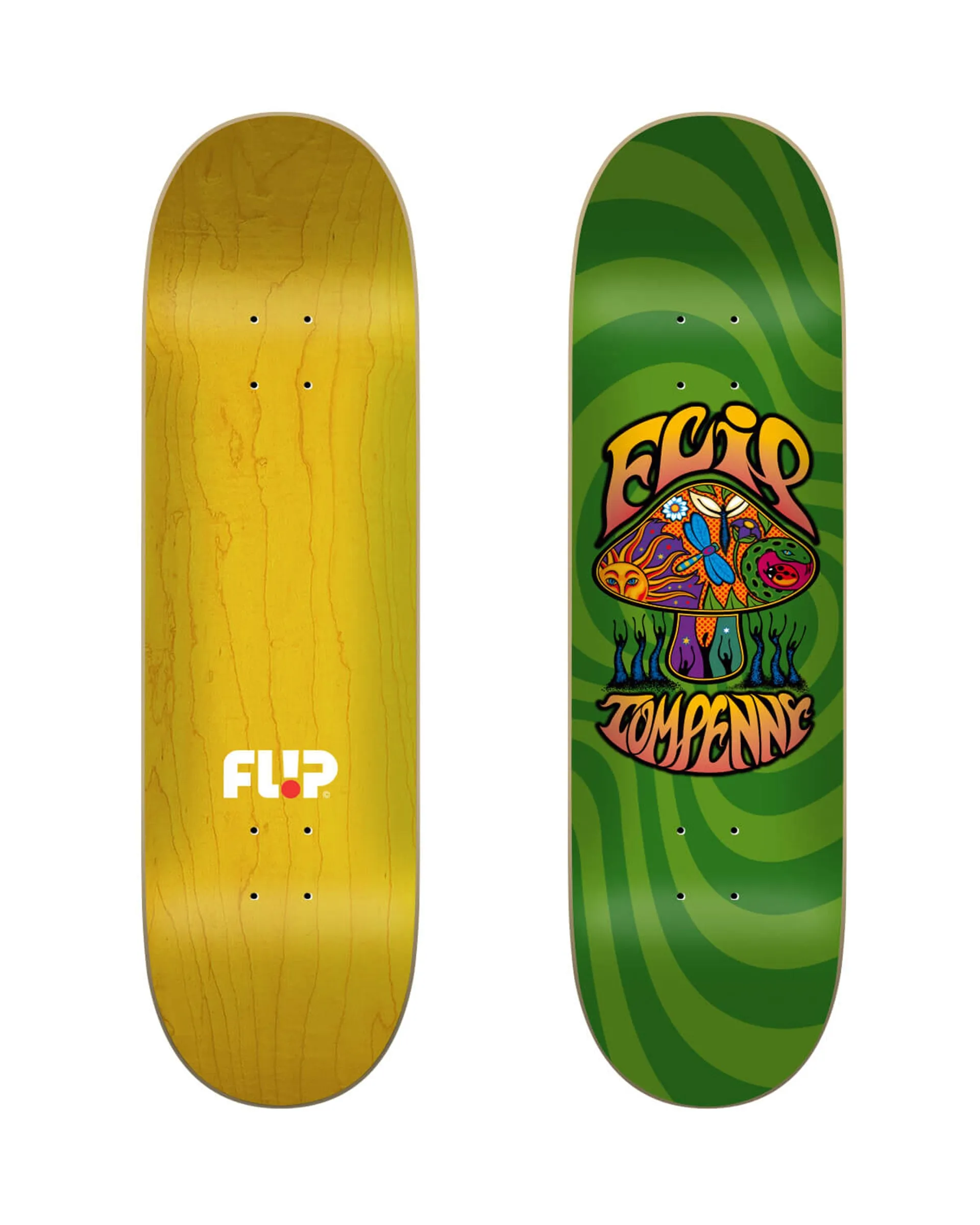 Flip Penny LoveShroom Skateboard Deck 8.25 Inch